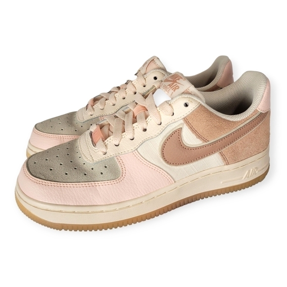Nike Air Force 1 '07 Low Premium Pink 'Washed Coral Sneakers - Picture 5 of 16
